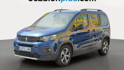 Usado Peugeot Rifter GT 131 CV (96 kW) 2021 Azul Monovolumen