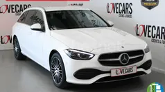 Blanco Usado 2022 Mercedes C220 Familiar | 33.700 € (Buen precio)