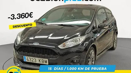 Negro Usado 2017 Ford Fiesta ST-Line Utilitario | 9630 € (Buen precio)