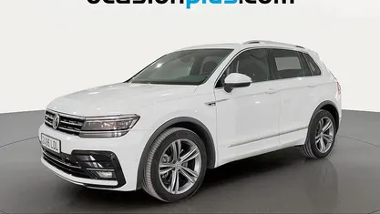 Blanco Usado 2019 VW Tiguan Sportline SUV | 29.819 € (Precio justo)
