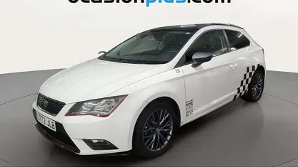 Usado Seat Leon CONNECT 110 CV (80 kW) 2016 Blanco Utilitario
