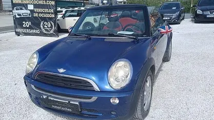 Usado Mini One Cabriolet 90 CV (66 kW) 2008 Azul Descapotable