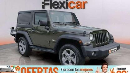 Usado Jeep Wrangler Sahara 284 CV (208 kW) 2017 Verde SUV