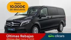 Gris Usado 2020 Mercedes V250 Monovolumen | 47.290 € (Precio justo)