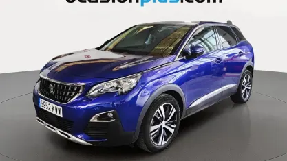 Usado Peugeot 3008 Allure 130 CV (95 kW) 2019 Azul SUV