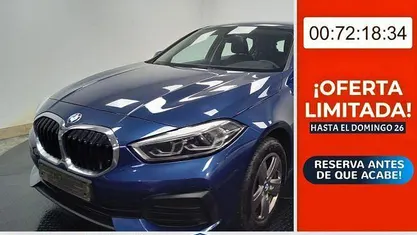Begagnad BMW 116 117 HK (86 kW) 2022 Blå Halvkombi
