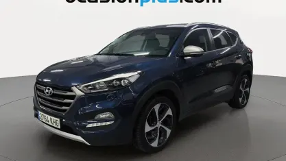 Usado Hyundai Tucson 177 CV (130 kW) 2018 Azul SUV