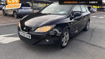 Usado Seat Ibiza SC Sport 105 CV (77 kW) 2010 Negro Utilitario