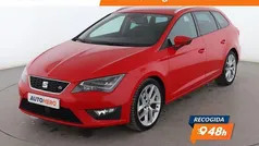 Rojo Usado 2014 Seat Leon FR Familiar | 13.299 € (Precio justo)