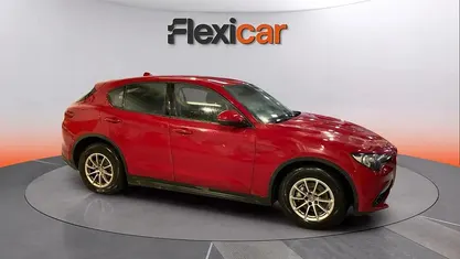 Usado Alfa Romeo Stelvio Executive 160 CV (117 kW) 2019 Rojo SUV