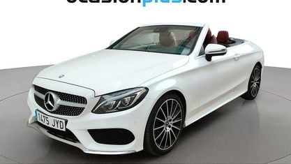 Usado Mercedes C250 AMG 204 CV (150 kW) 2017 Blanco Descapotable