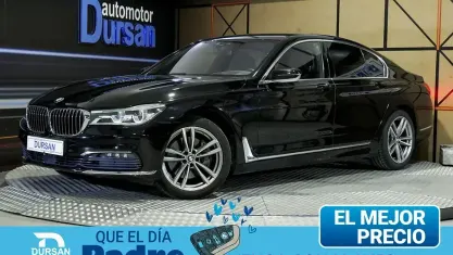 Usado BMW 730 Comfort Edition 268 CV (197 kW) 2016 Negro Berlina