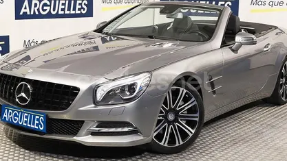 Usado Mercedes SL350 306 CV (225 kW) 2012 Gris / plata Descapotable