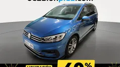 Azul Usado 2016 VW Touran Sportline Monovolumen | 20.900 € (Precio justo)