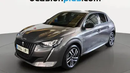 Usado Peugeot 208 Allure 102 CV (75 kW) 2022 Gris Utilitario