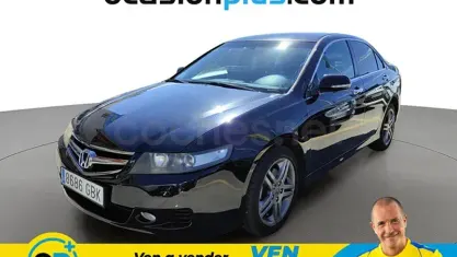 Usado Honda Accord Sport 155 CV (114 kW) 2008 Negro Berlina