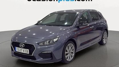 Usado Hyundai i30 N Line 120 CV (88 kW) 2019 Gris Utilitario