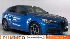 Azul Usado 2022 Alfa Romeo Stelvio Veloce SUV | 32.990 € (Precio justo)