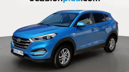 Usado Hyundai Tucson 131 CV (96 kW) 2017 Azul SUV