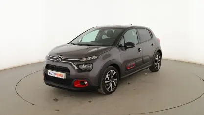 Usado Citroën C3 PureTech 82 CV (60 kW) 2021 Gris Utilitario