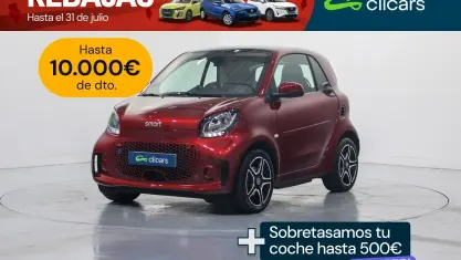 Usado Smart ForTwo Electric Drive Pulse 60 kW (82 CV) 2022 Rojo Coupe