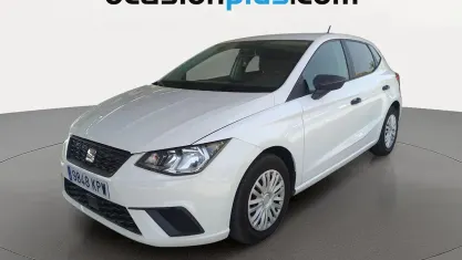 Usado Seat Ibiza Reference 95 CV (69 kW) 2018 Blanco Utilitario