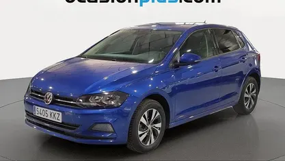 Usado VW Polo Advance 95 CV (69 kW) 2018 Azul Utilitario