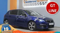 Azul Usado 2018 Peugeot 308 GT Berlina | 14.900 € (Precio justo)