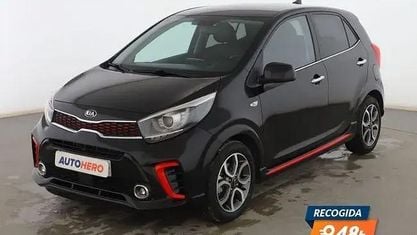 Brugt Kia Picanto GT-Line 85 HK (62 kW) 2019 Sort Hatchback