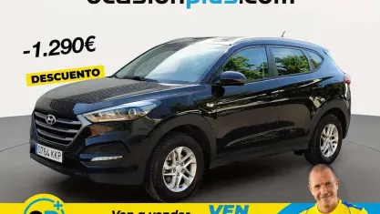 Käytetty Hyundai Tucson 131 HP (96 kW) 2018 Musta Katumaasturi
