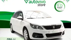 Blanco Usado 2020 Peugeot 308 Style Familiar | 10.600 € (Precio justo)