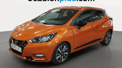 Usado Nissan Micra 92 CV (67 kW) 2021 Naranja Utilitario