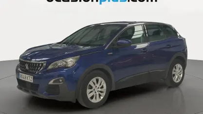 Usado Peugeot 3008 Active 131 CV (96 kW) 2019 Azul SUV