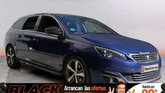 Azul Usado 2015 Peugeot 308 SW GT-line Familiar | 6690 € (Buen precio)