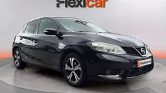 Negro Usado 2017 Nissan Pulsar Acenta Berlina | 9690 € (Precio justo)