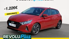 Rojo Usado 2021 Hyundai i20 Berlina | 13.150 € (Precio justo)