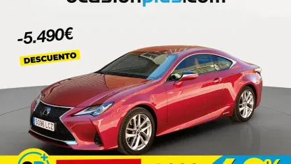 Usado Lexus RC300h Business Edition 223 CV (164 kW) 2019 Rojo Coupe