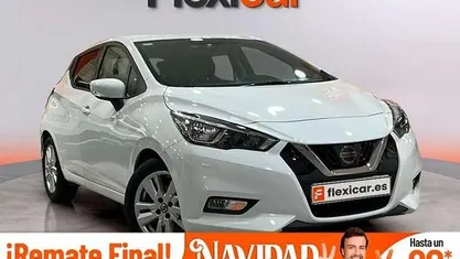 Blanco Usado 2020 Nissan Micra Acenta Utilitario | 12.490 € (Precio justo)