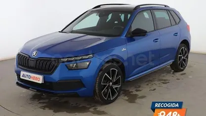 Usado Skoda Kamiq Monte Carlo 150 CV (110 kW) 2021 Azul SUV