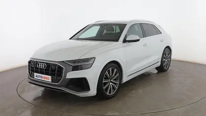 Usado Audi Q8 S-Line 286 CV (210 kW) 2019 Blanco SUV