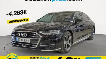Usado Audi A8 340 CV (250 kW) 2018 Negro Berlina