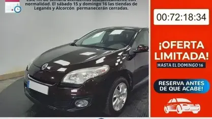Usado Renault Mégane GrandTour Business 110 CV (80 kW) 2013 Marrón Familiar