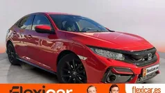 Rojo Usado 2021 Honda Civic Elegance Utilitario | 18.790 € (Buen precio)