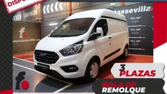 Blanco Usado 2020 Ford Transit Custom Ambiente Van | 23.500 € (Precio justo)