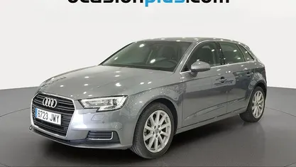 Käytetty Audi A3 Sportback Design 110 HP (80 kW) 2017 Harmaa Viistoperä