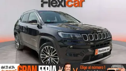 Usado Jeep Compass Limited 131 CV (96 kW) 2021 Negro SUV