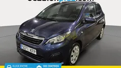 Azul Usado 2017 Peugeot 108 Active Utilitario | 7700 € (Precio justo)