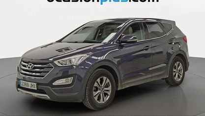 Usado Hyundai Santa Fe 150 HP (110 kW) 2015 Azul SUV
