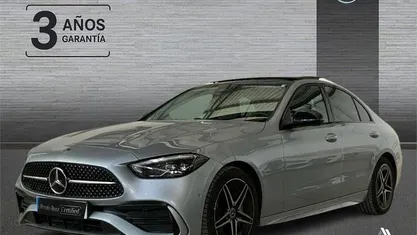 Usado Mercedes C220 AMG line 200 CV (147 kW) 2025 Gris Berlina