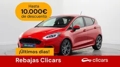Blanco Usado 2018 Ford Fiesta ST-Line Utilitario | 13.990 € (Precio justo)